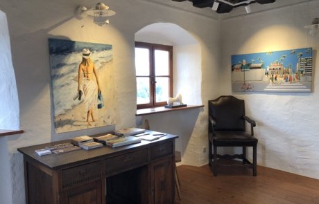 Malerei Kunst im Turm Karin Allar Neumarkt