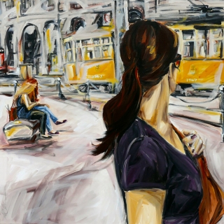 Serie Sightseeing/Milano           
80x80 cm 