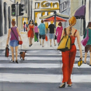 Shoppingtour III
20x30 cm