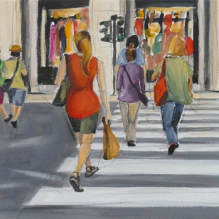 Shoppingtour II
20x30 cm