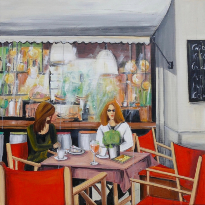 Straßencafé
80x80 cm