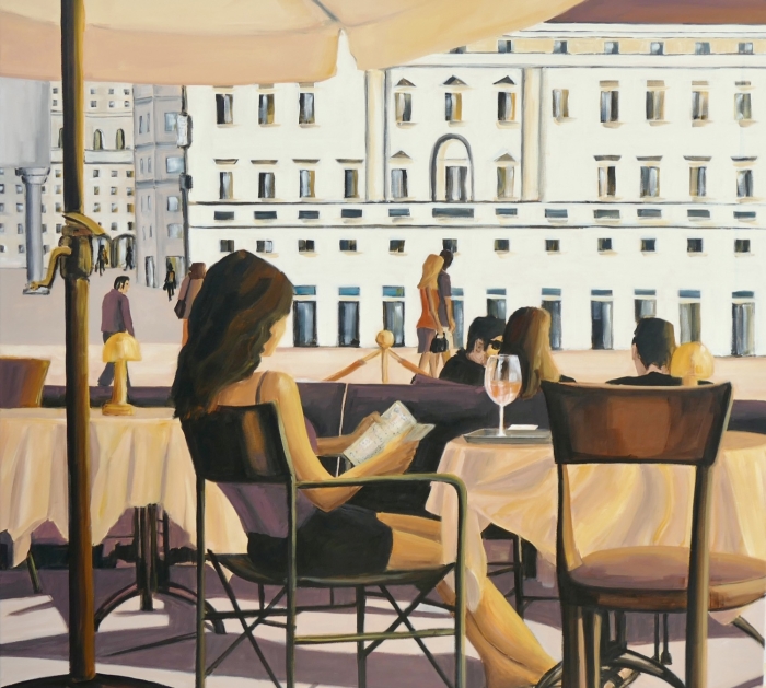 Sundowner 110x120 cm