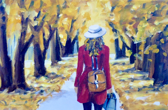 Herbstsonne I 20x30cm