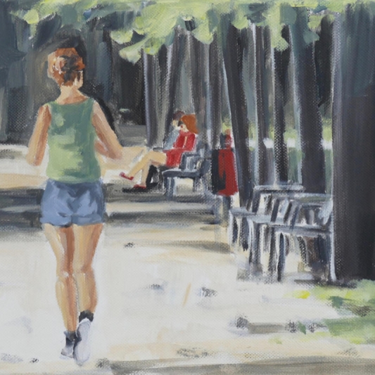 Sonnentage II
 20x30cm