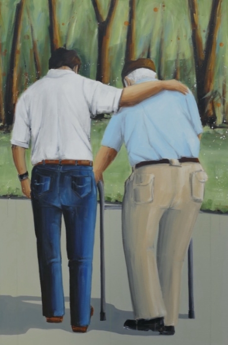 Vatertag II 120x80cm