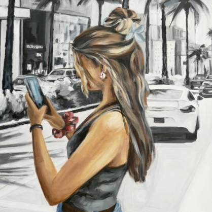 Sonst wo III | 90x70cm