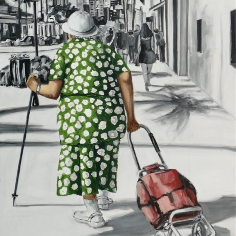 Sonst wo I | 110x90cm